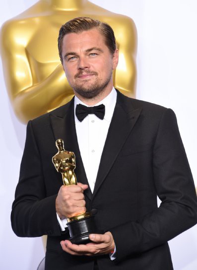 Leonardo DiCaprio 2016 Academy Awards