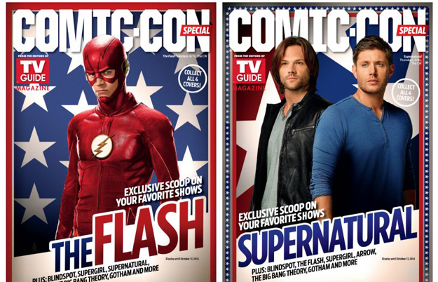 SDCC The Flash - Supernatural covers