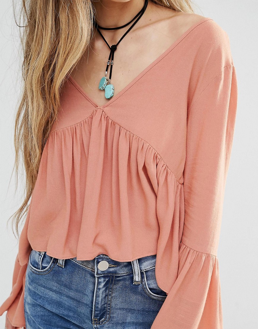 bell-sleeve top, bell-sleeve fall trend, fall trends