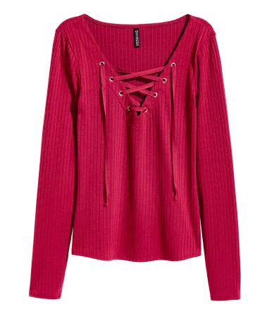 lace-up long sleeve, lace-up weather, lace-up long-sleeve