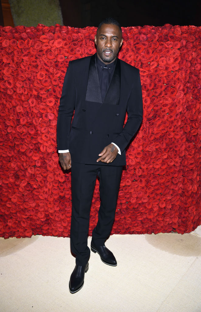 Idris Elba attends the Heavenly Bodies: Fashion & The Catholic Imagination Costume Institute Gala at The Metropolitan 